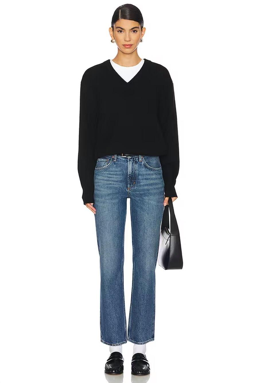AGOLDE Valen Vintage Straight Jean Essence 31 NWT Effortless Chic Elevated Basic
